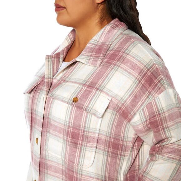 NEW Banana Republic Shacket | Pink - Picture 4 of 9